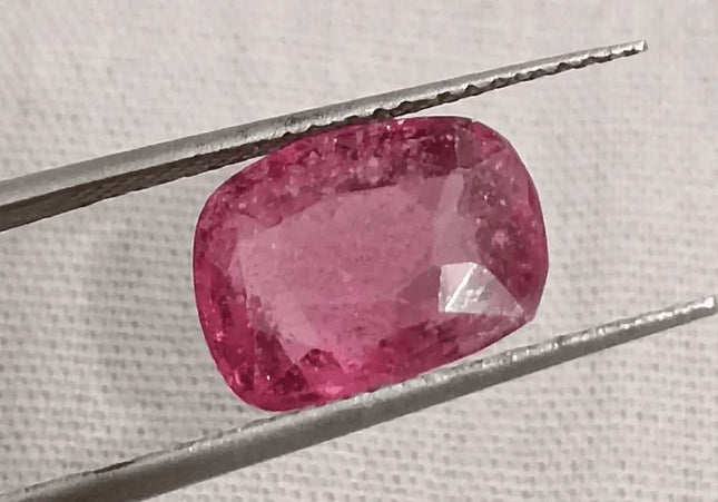 4.25ct Burmese Ruby Natural Earth Mined Gemstone - SMSGEMS 