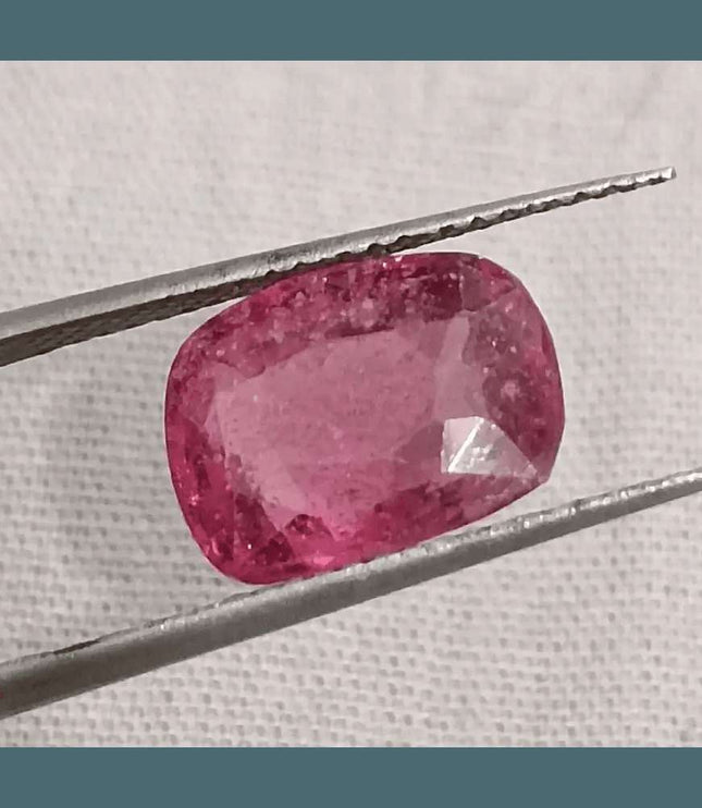 4.25ct Burmese Ruby Natural Earth Mined Gemstone - SMSGEMS 