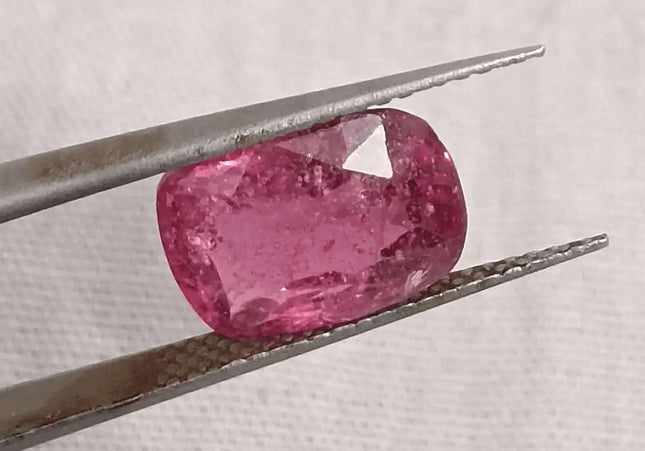 4.25ct Burmese Ruby Natural Earth Mined Gemstone - SMSGEMS 