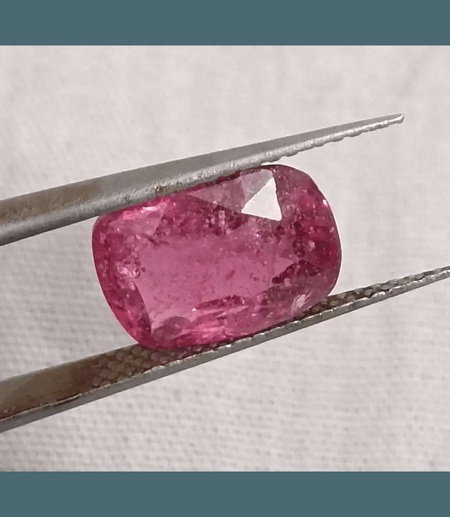 4.25ct Burmese Ruby Natural Earth Mined Gemstone - SMSGEMS 