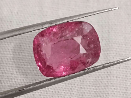 4.25ct Burmese Ruby Natural Earth Mined Gemstone - SMSGEMS 