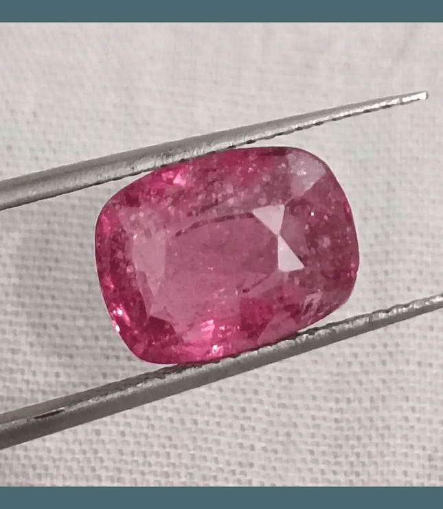4.25ct Burmese Ruby Natural Earth Mined Gemstone - SMSGEMS 
