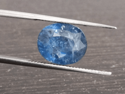 4.25ct IGI Certified Blue Ceylon Sapphire, Natural Gemstone - SMSGEMS 