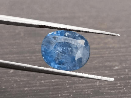 4.25ct IGI Certified Blue Ceylon Sapphire, Natural Gemstone - SMSGEMS 
