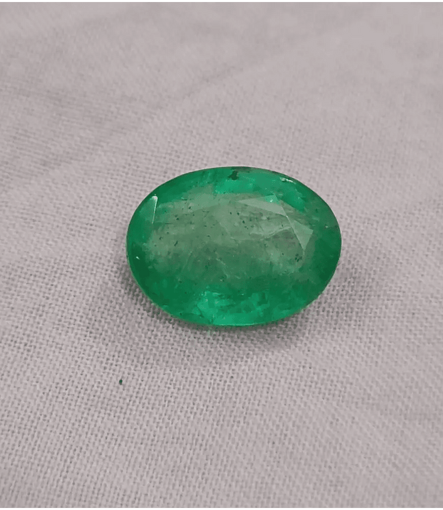 4.31ct Zambian Emerald, 100% Natural Gem - SMSGEMS 