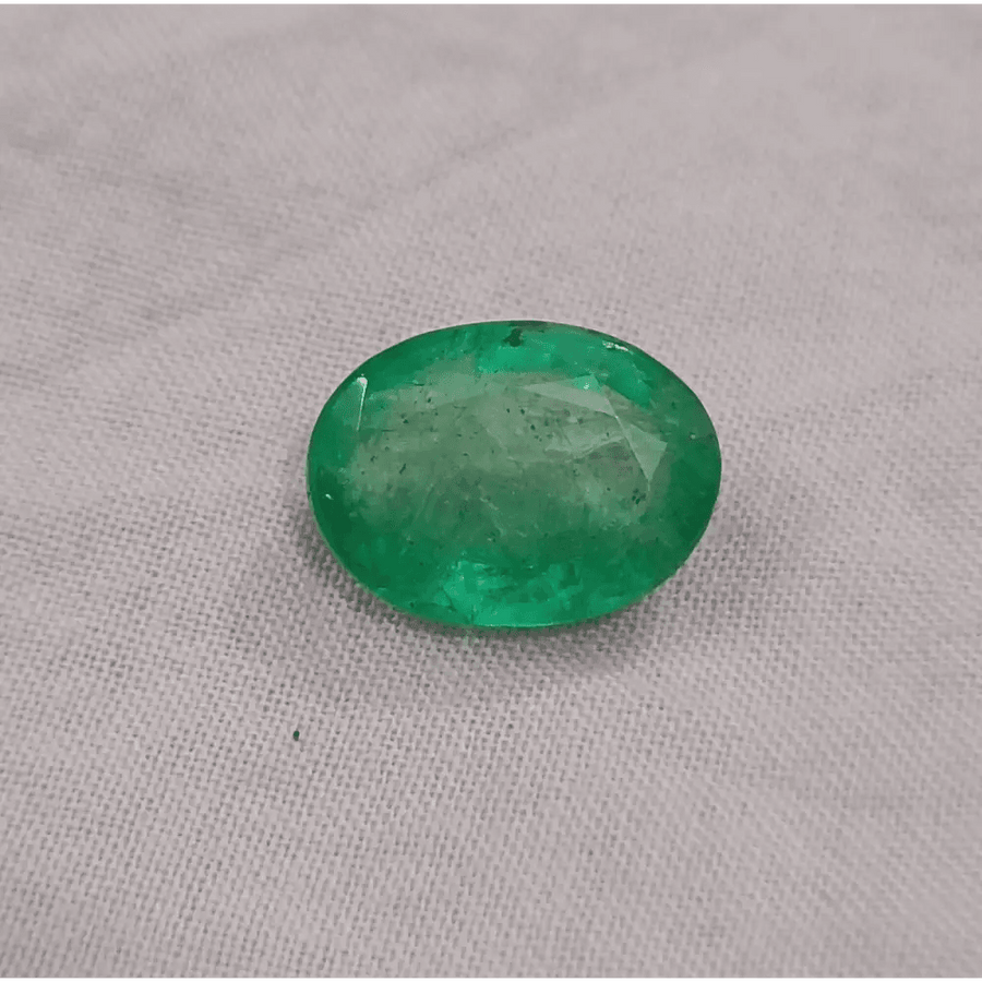 4.31ct Zambian Emerald, 100% Natural Gem - SMSGEMS 