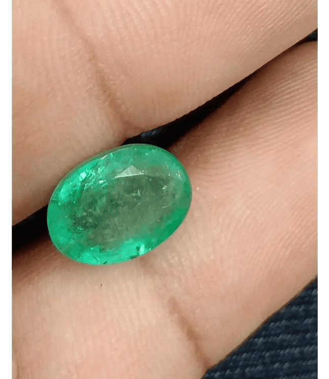 4.31ct Zambian Emerald, 100% Natural Gem - SMSGEMS 