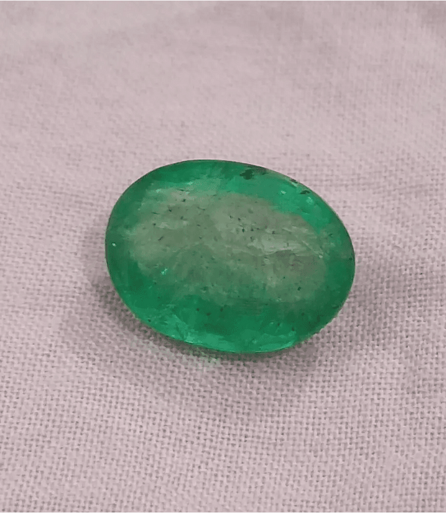 4.31ct Zambian Emerald, 100% Natural Gem - SMSGEMS 