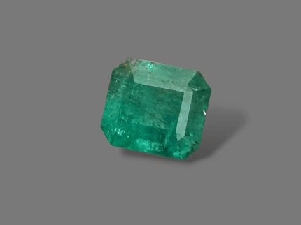 4.36ct Deep Green Zambian Emerald , 100% Natural Earth Mined Gem. - SMSGEMS 