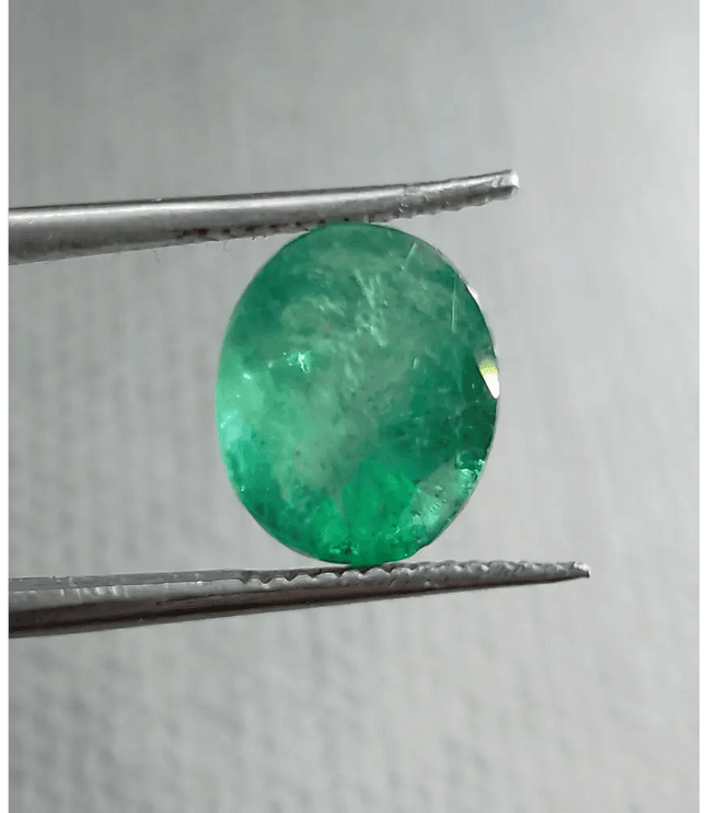 4.37ct Zambian Emerald, 100% Natural Gem - SMSGEMS 