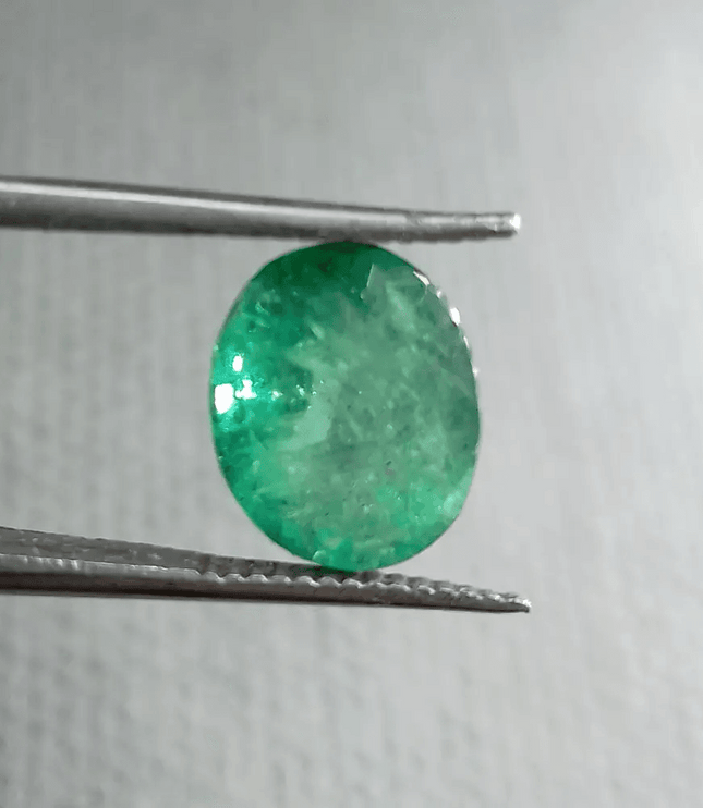 4.37ct Zambian Emerald, 100% Natural Gem - SMSGEMS 