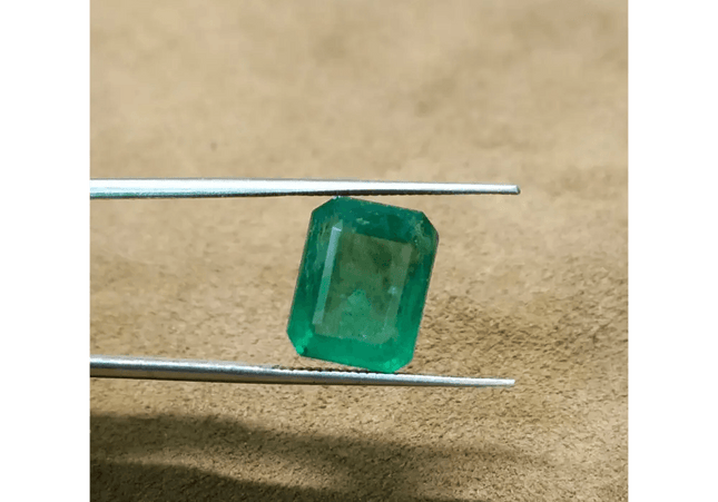 4.45ct Zambian Emerald, 100% Natural Gem - SMSGEMS 