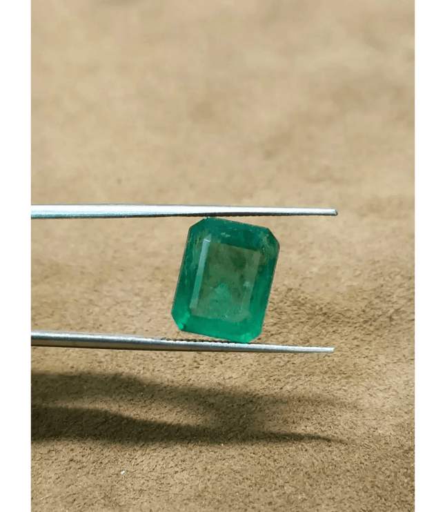 4.45ct Zambian Emerald, 100% Natural Gem - SMSGEMS 