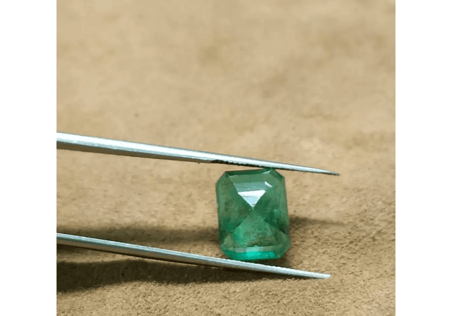 4.45ct Zambian Emerald, 100% Natural Gem - SMSGEMS 