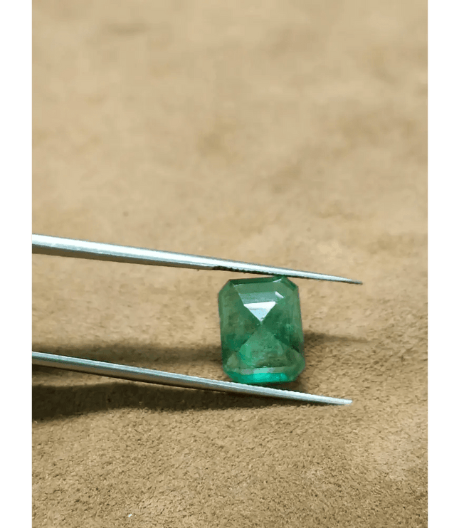 4.45ct Zambian Emerald, 100% Natural Gem - SMSGEMS 