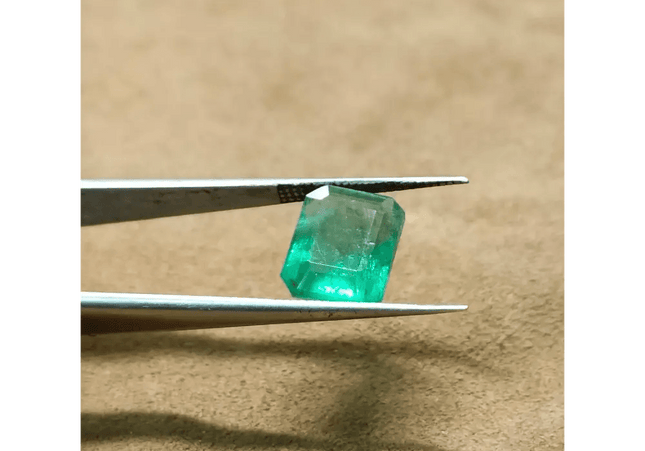 4.45ct Zambian Emerald, 100% Natural Gem - SMSGEMS 