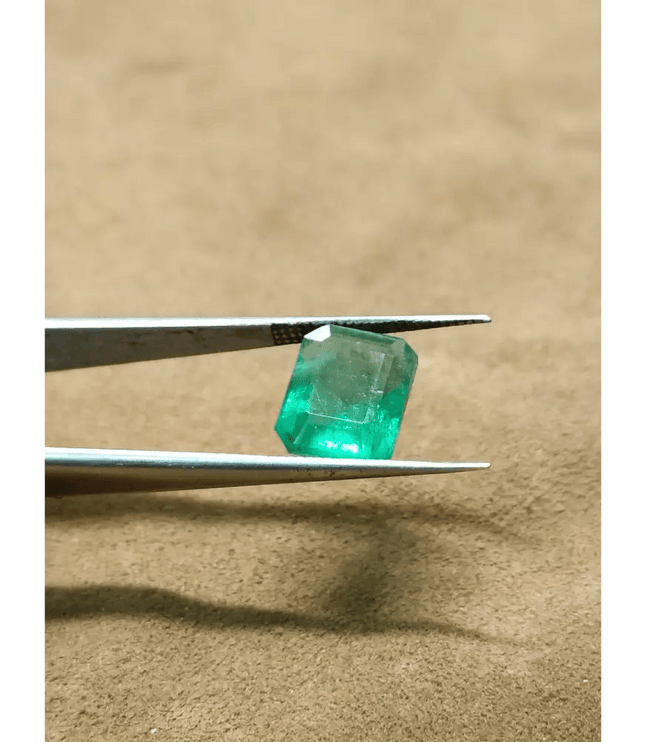4.45ct Zambian Emerald, 100% Natural Gem - SMSGEMS 