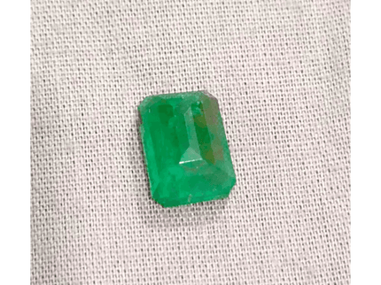 4.63ct IGI Certified Deep Green Swat Emerald, 100% Natural Gem - SMSGEMS 