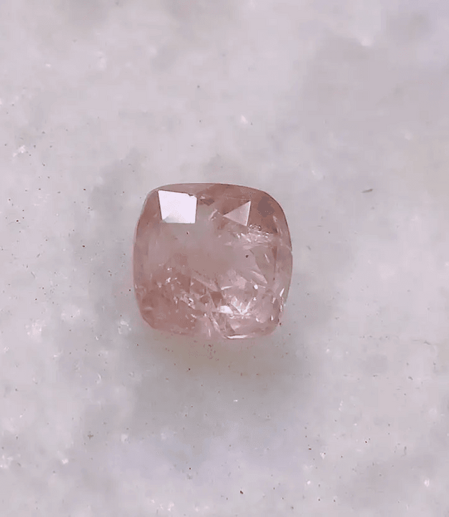 4.66ct IGI Certified Sunrise Padparadscha Sapphire , Natural Untreated Gemstone - SMSGEMS 