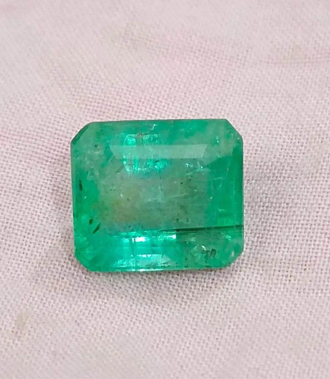 4.67ct Zambian Emerald, Natural Gemstone - SMSGEMS 
