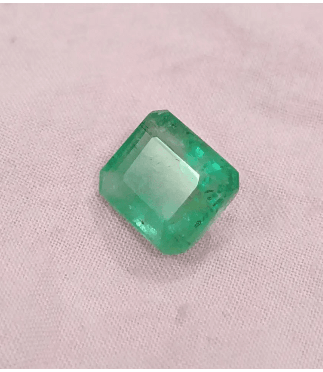 4.67ct Zambian Emerald, Natural Gemstone - SMSGEMS 