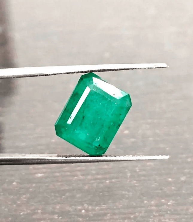 4.71ct Zambian Emerald, 100% Natural Gem - SMSGEMS 