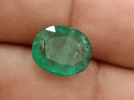 4.75ct Zambian Emerald , 100% Natural Earth Mined Gem. - SMSGEMS 