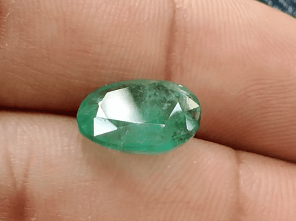 4.75ct Zambian Emerald , 100% Natural Earth Mined Gem. - SMSGEMS 