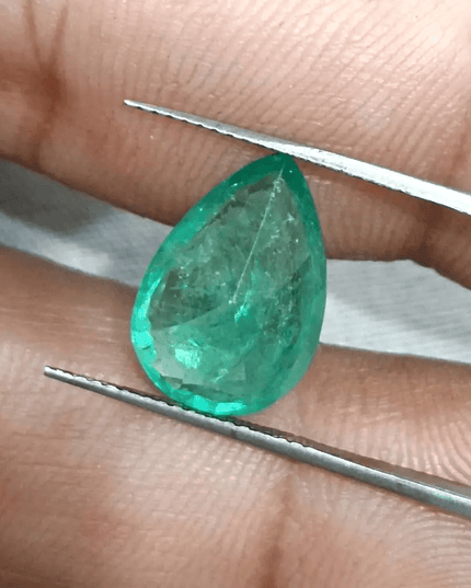 4.79ct Colombian Emerald, Natural Earth Mined Gemstone - SMSGEMS 