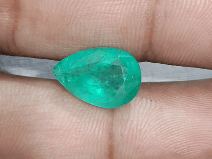 4.79ct Colombian Emerald, Natural Earth Mined Gemstone - SMSGEMS 