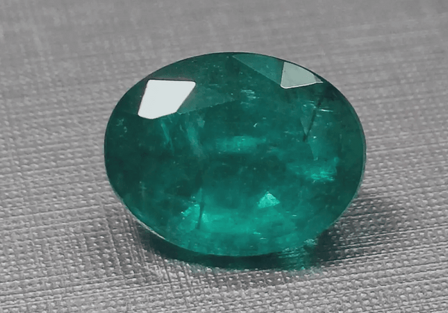 4.84ct Deep Sea Green Zambian Emerald, 100% Natural Gem - SMSGEMS 