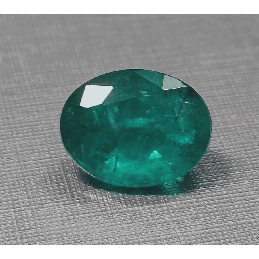4.84ct Deep Sea Green Zambian Emerald, 100% Natural Gem - SMSGEMS 