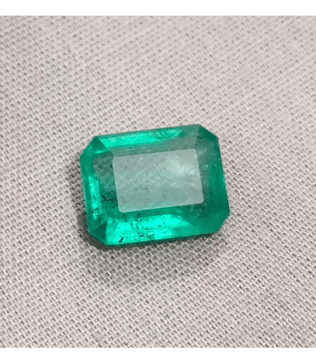 4.85ct GSI Certified Quality Emerald, 100% Natural Gemstone - SMSGEMS 