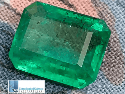4.85ct GSI Certified Quality Emerald, 100% Natural Gemstone - SMSGEMS 