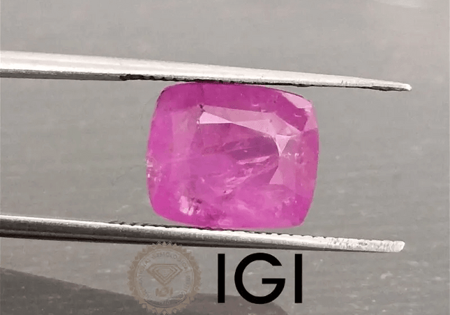 4.88ct IGI Certified Burmese Ruby, Natural Untreated Gem - SMSGEMS 