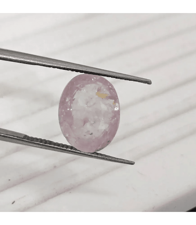 5.24ct Certified Pink Ceylon Sapphire, Natural untreated Gemstone - SMSGEMS 