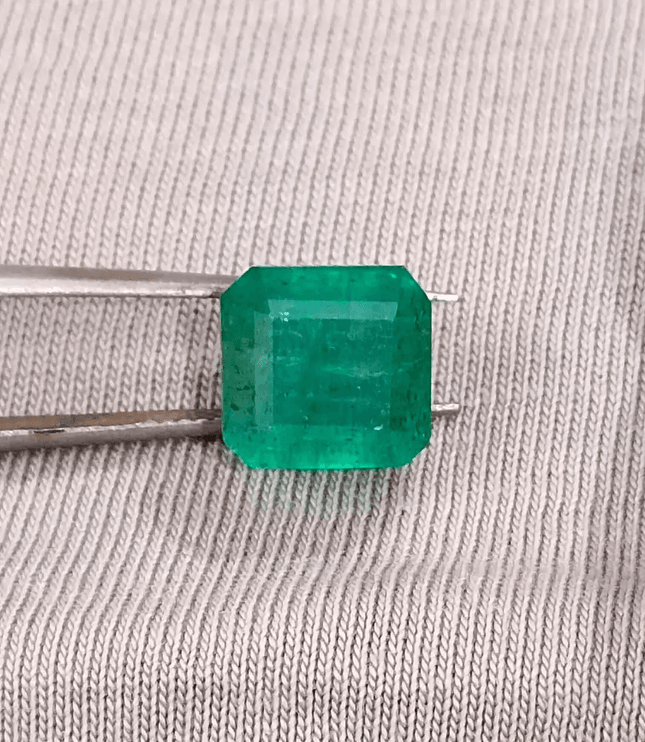 5.41ct Zambian Emerald, Natural Gemstone - SMSGEMS 
