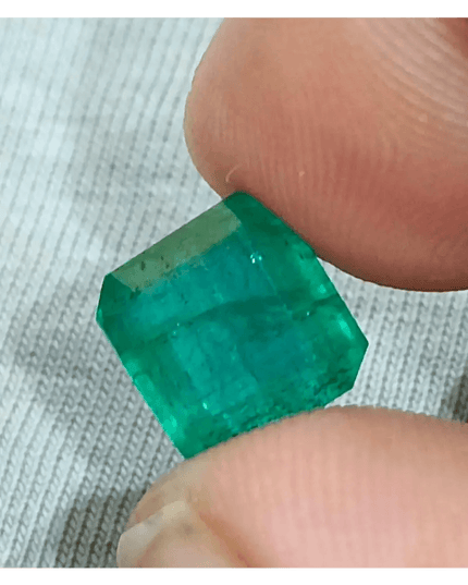 5.41ct Zambian Emerald, Natural Gemstone - SMSGEMS 