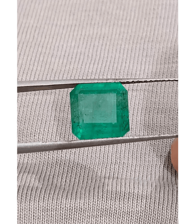 5.41ct Zambian Emerald, Natural Gemstone - SMSGEMS 