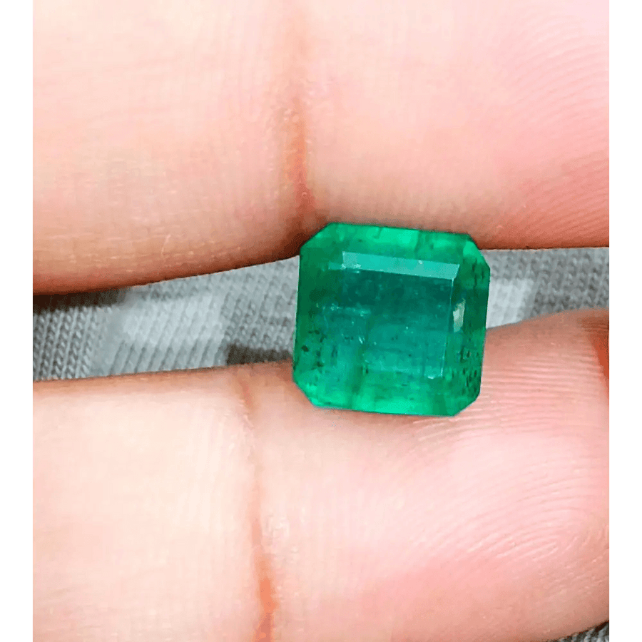 5.41ct Zambian Emerald, Natural Gemstone - SMSGEMS 