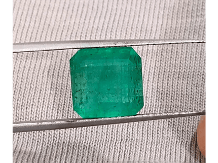 5.41ct Zambian Emerald, Natural Gemstone - SMSGEMS 
