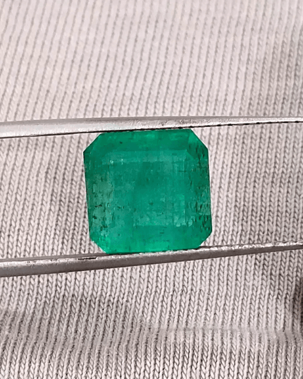 5.41ct Zambian Emerald, Natural Gemstone - SMSGEMS 