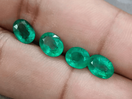 5.55ct Quality Emerald Parcel, 100% Natural Gemstones - SMSGEMS 