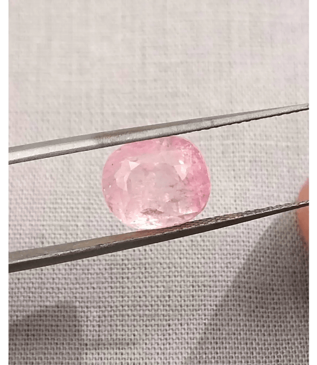 5.73ct Certified Padparadscha Sapphire , 100% Natural Untreated Gem. - SMSGEMS 