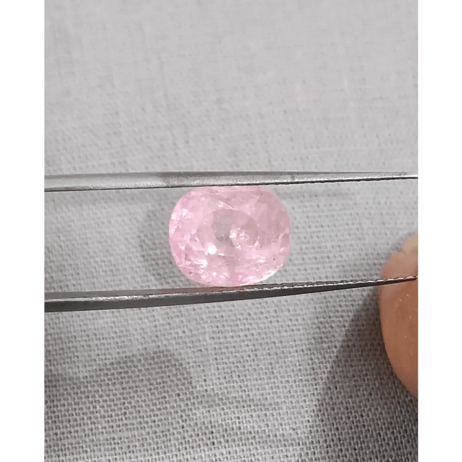 5.73ct Certified Padparadscha Sapphire , 100% Natural Untreated Gem. - SMSGEMS 