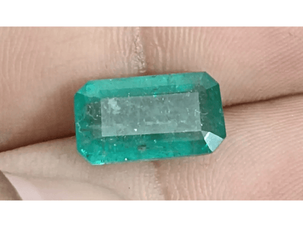 5.80ct Zambian Emerald , Natural Gemstone - SMSGEMS 