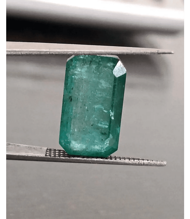 5.80ct Zambian Emerald , Natural Gemstone - SMSGEMS 