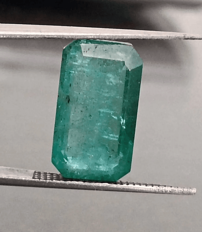5.80ct Zambian Emerald , Natural Gemstone - SMSGEMS 