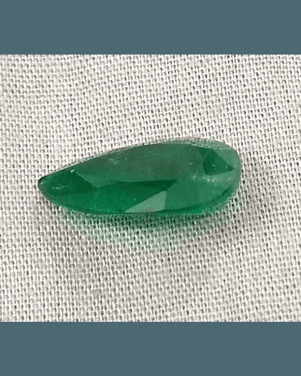 5.81ct Vivid Deep Green Emerald, Natural Earth Mined Gemstone - SMSGEMS 