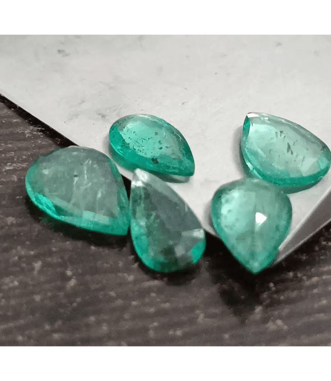 6.16ct Emerald Parcel, 100% Natural Gemstone - SMSGEMS 